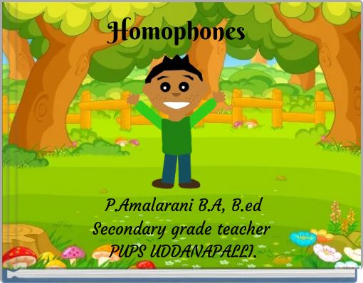 Book Cover for: Homophones