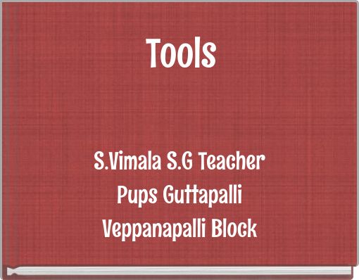 Book Cover for: Tools