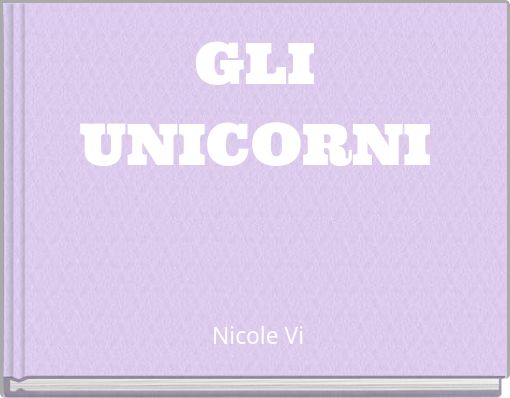 GLI UNICORNI