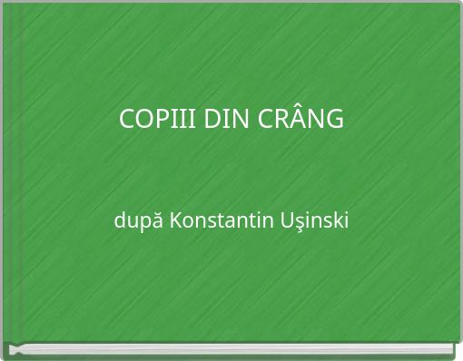 COPIII DIN CR&Acirc;NG