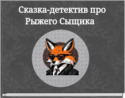 Сказка-детектив про Рыжего Сыщика