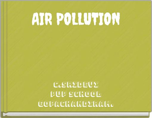 Book Cover for: AIR POLLUTION