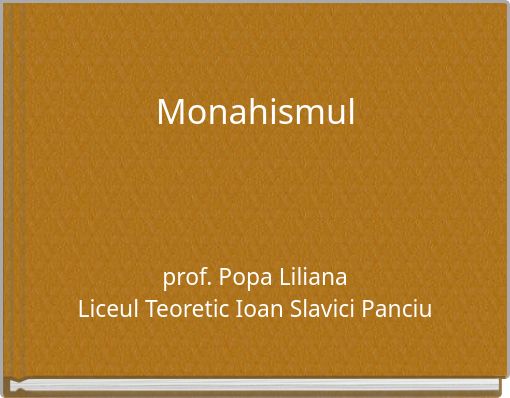 Monahismul