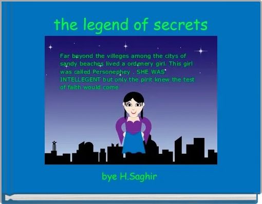 Front cover of 'the legend of secrets' 