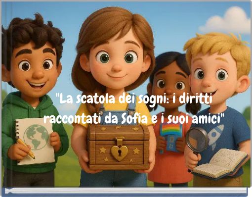 "La scatola dei sogni: i diritti raccontati da Sofia e i suoi amici"