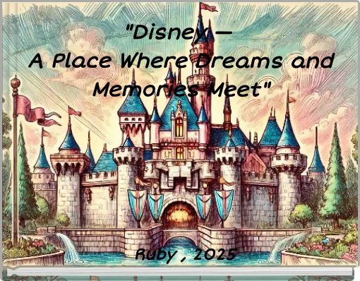 "Disney — A Place Where Dreams and Memories Meet"