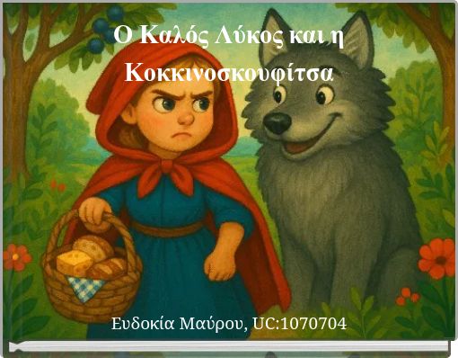 &Omicron; &Kappa;&alpha;&lambda;ό&sigmaf; &Lambda;ύ&kappa;&omicron;&sigmaf; &kappa;&alpha;&iota; &eta; &Kappa;&omicron;&kappa;&kappa;&iota;&nu;&omicron;&sigma;&kappa;&omicron;&upsilon;&phi;ί&tau;&sigma;&alpha;