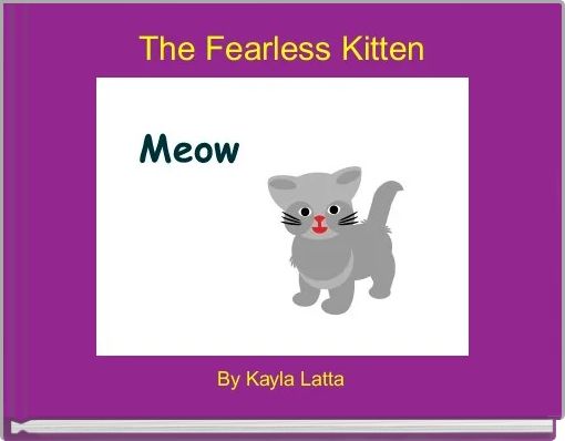 Book Cover for: The Fearless Kitten