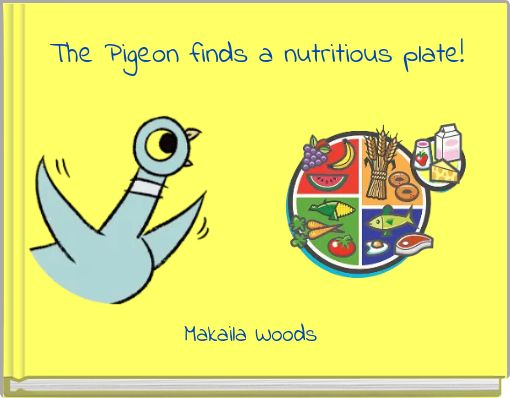 The Pigeon finds a nutritious plate!