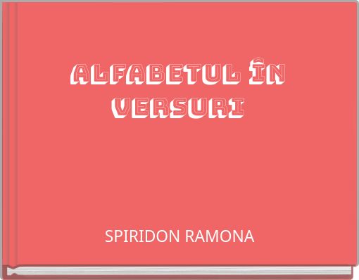 ALFABETUL &Icirc;N VERSURI