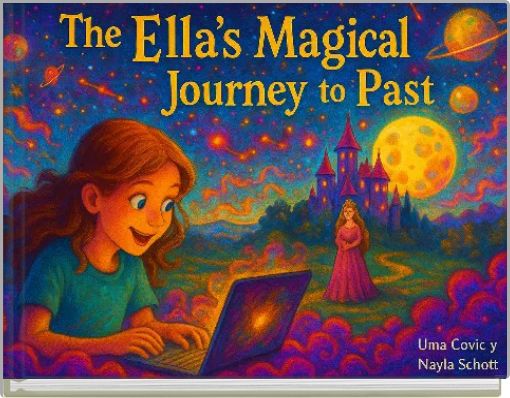 Front cover of 'Ella's magical journey to past' 