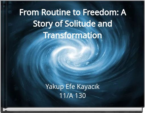 From Routine to Freedom: A Story of Solitude and Transformation