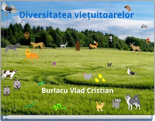Front cover of 'Diversitatea viețuitoarelor' 