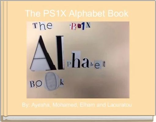 Front cover of 'The PS1X Alphabet Book ' 