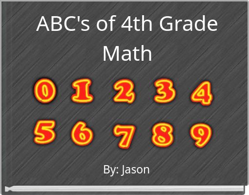 ABC's of 4th Grade Math