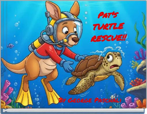 Front cover of 'Pat's TURTLE RESCUE!!' 