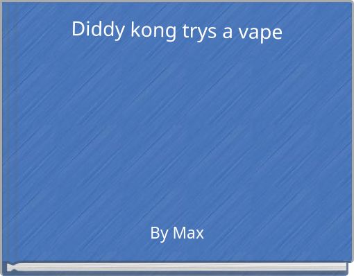Diddy kong trys a vape