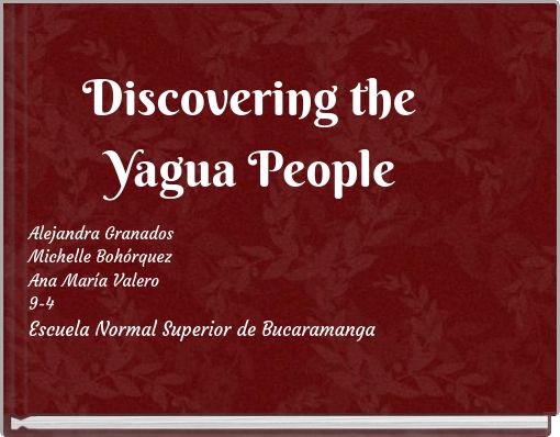 Discovering the Yagua People