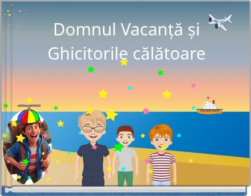 Front cover of 'Domnul Vacanță și Ghicitorile călătoare' 