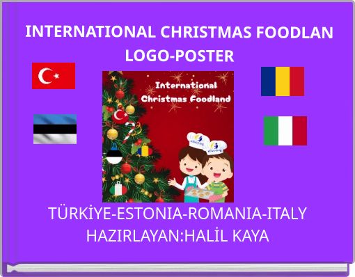 INTERNATIONAL CHRISTMAS FOODLAN LOGO-POSTER