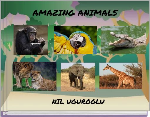 Front cover of 'AMAZING ANIMALS' 