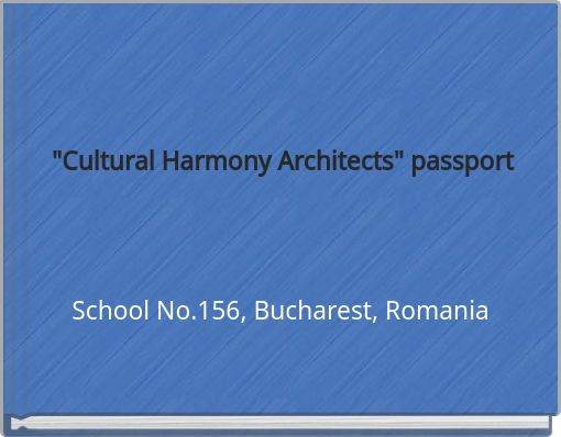 "Cultural Harmony Architects" passport