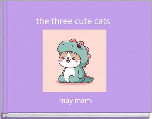 the three cute cats