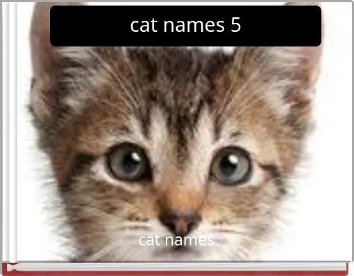 cat names 5