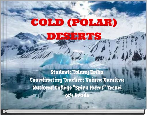 COLD (POLAR) DESERTS