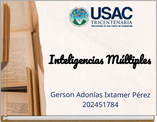 Inteligencias M&uacute;ltiples