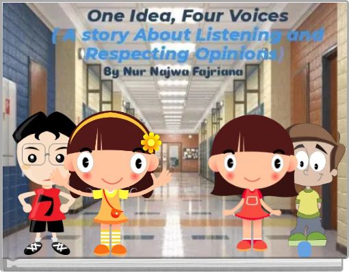 Front cover of 'Dina and Friends Who Listen to Each Other' 