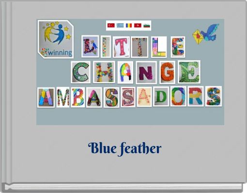Blue feather