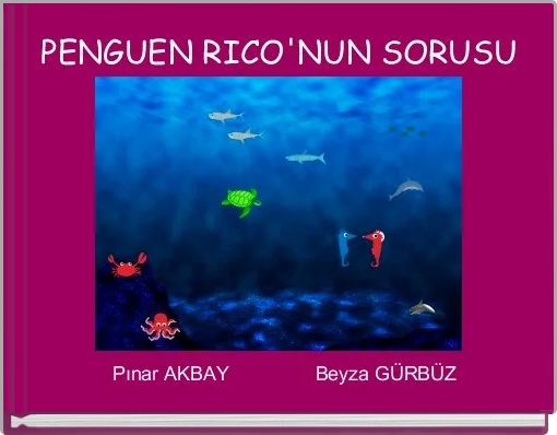 Book Cover for:   PENGUEN RICO'NUN SORUSU 