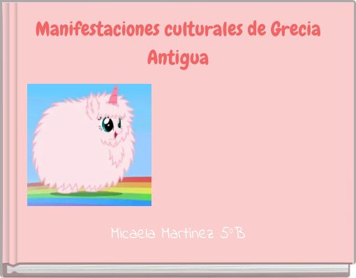 Manifestaciones culturales de Grecia Antigua