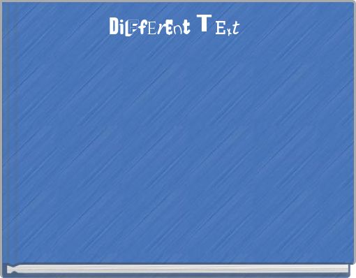 Different Text