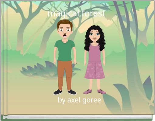 Front cover of 'magical forest' 