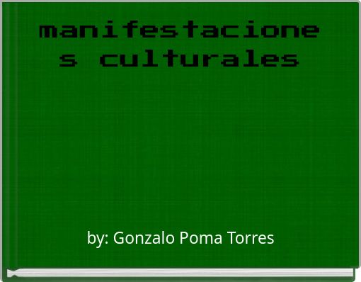manifestaciones culturales