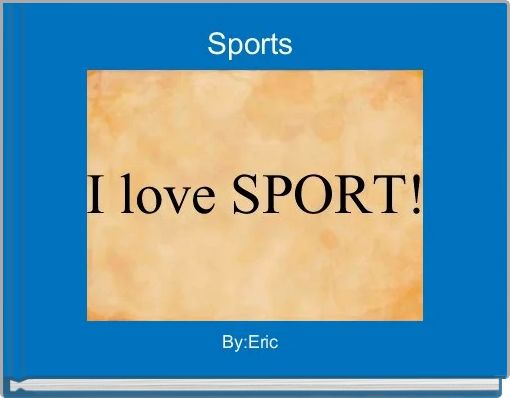 Front cover of 'Sports ' 