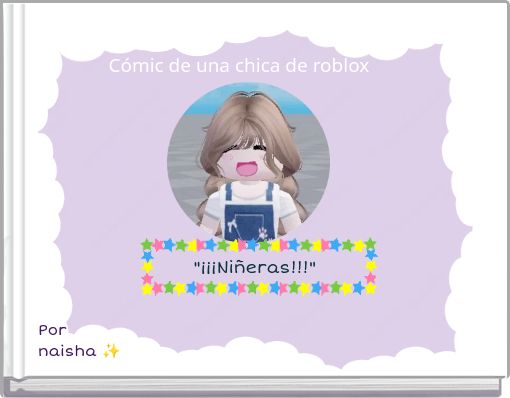 Cómic de una chica de roblox