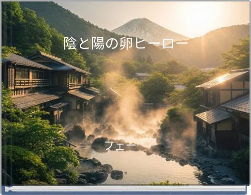 Front cover of '陰と陽の卵ヒーロー' 