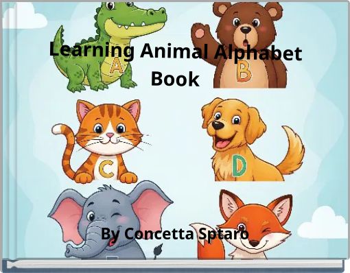 Learning Animal Alphabet Book