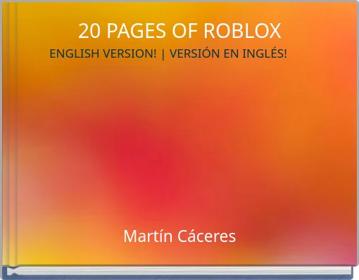 20 PAGES OF ROBLOX