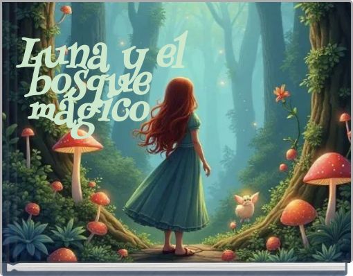 Front cover of 'Luna y el bosque mágico' 