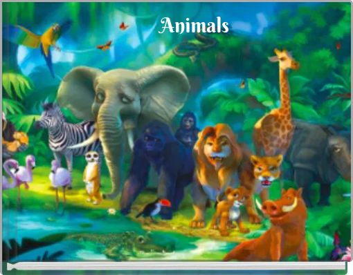 Front cover of 'Animals' 