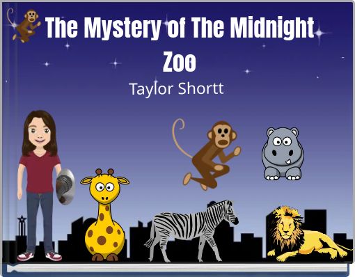 Front cover of 'The Mystery of The Midnight Zoo' 
