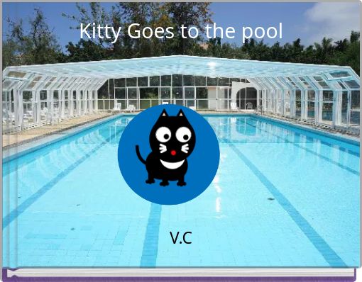 Kitty Goes to the pool