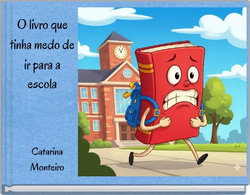 O livro que tinha medo de ir para a escola