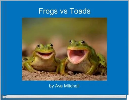 Front cover of 'Frogs vs Toads' 