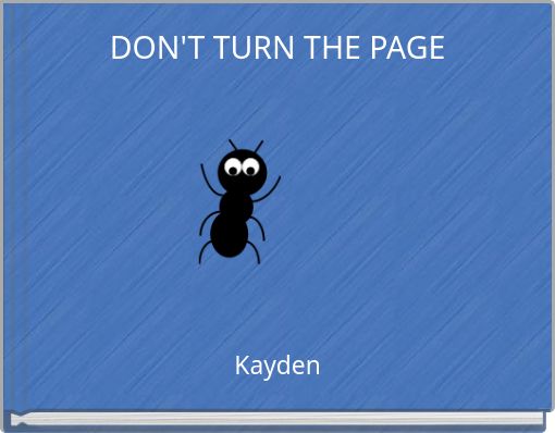 DON'T TURN THE PAGE