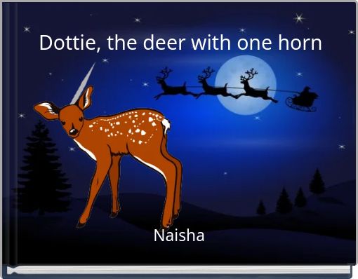 Book Cover for: Dottie, the deer with one horn